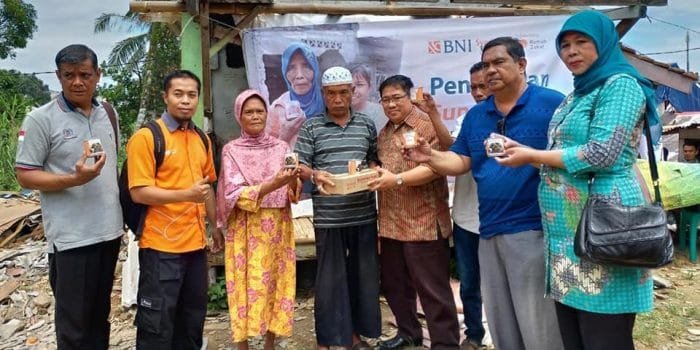 4.790 Paket Superqurban untuk Korban Angin Puting Beliung