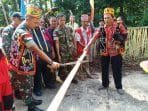Jembatan Gantung Badak Putih Diresmikan
