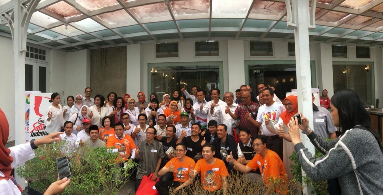 Alumni Perguruan Tinggi Jabar Deklarasikan Dukungan Paslon 01
