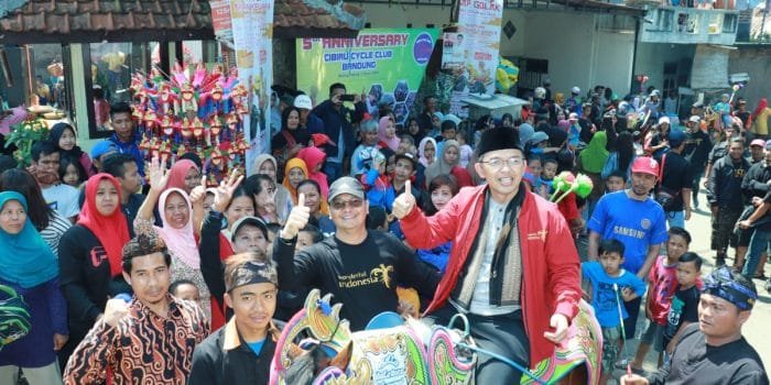 Festival Pesona Budaya Bauran Cap Golek di Bandung 2019 Meriah