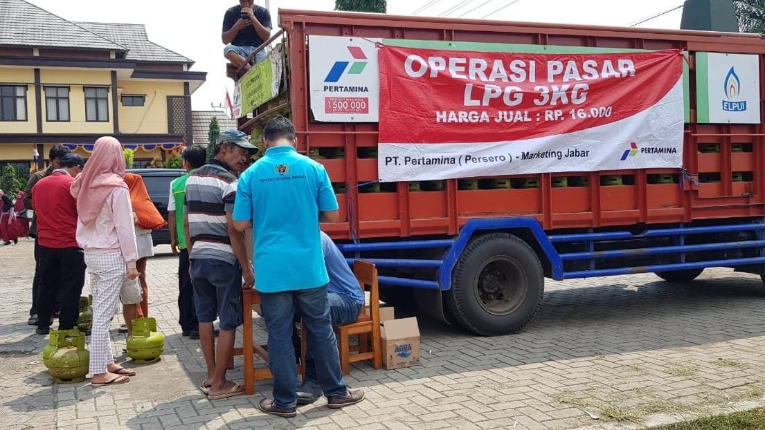 Stok LPG 3kg di Garut Masih Aman