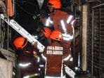 Pasar Tradisional Kiara Condong Terbakar