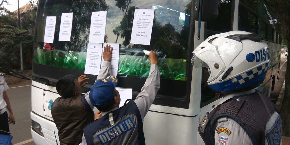 Parkir Liar Di Cimahi Sulit di Tertibkan