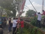 Masa Tenang, PDI Perjuangan Jabar Bersihkan APK