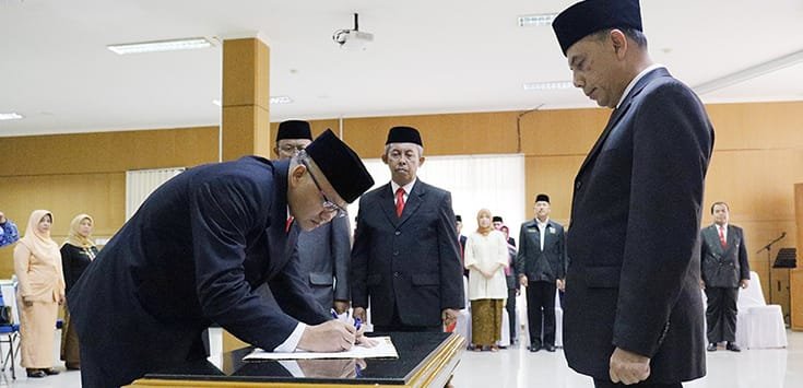 Ahmad Saefulloh Jabat Pj Sekda