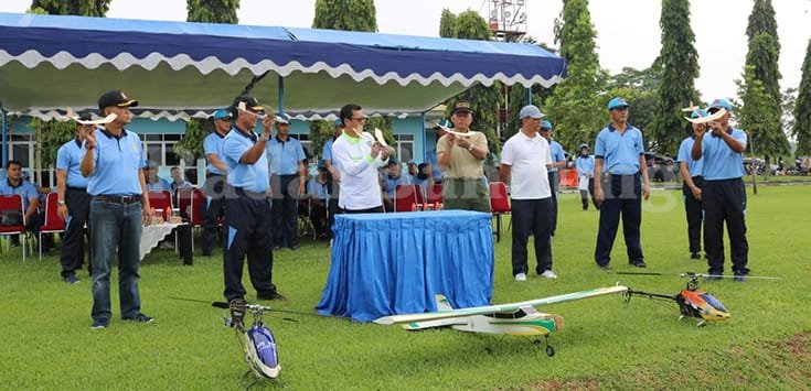 Lomba Aermodelling Meriahkan Bulan Dirgantara