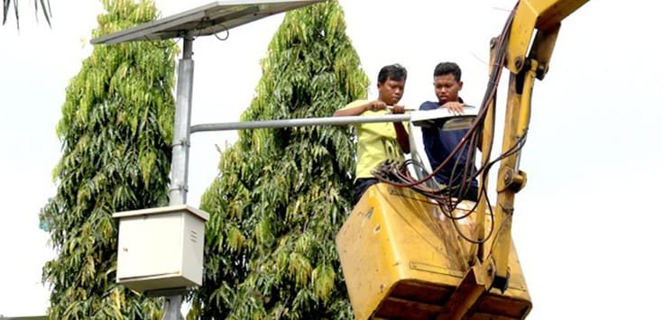 Pemkab Habiskan 5 miliar untuk Pengadaan 550 PJU