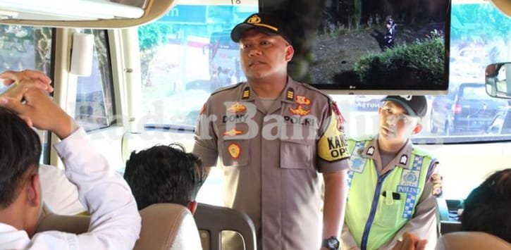 Polres Subang Gelar Razia di Gerbang Tol