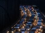 Puncak Mudik Nagreg Malam Ini