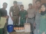 Pol PP Paseh Sita Minol dan Tuak Oplosan