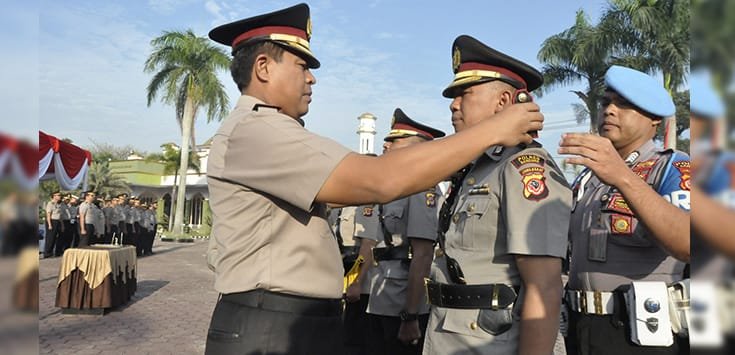 Kapolsek dan Kasat Narkoba Pindah Tugas