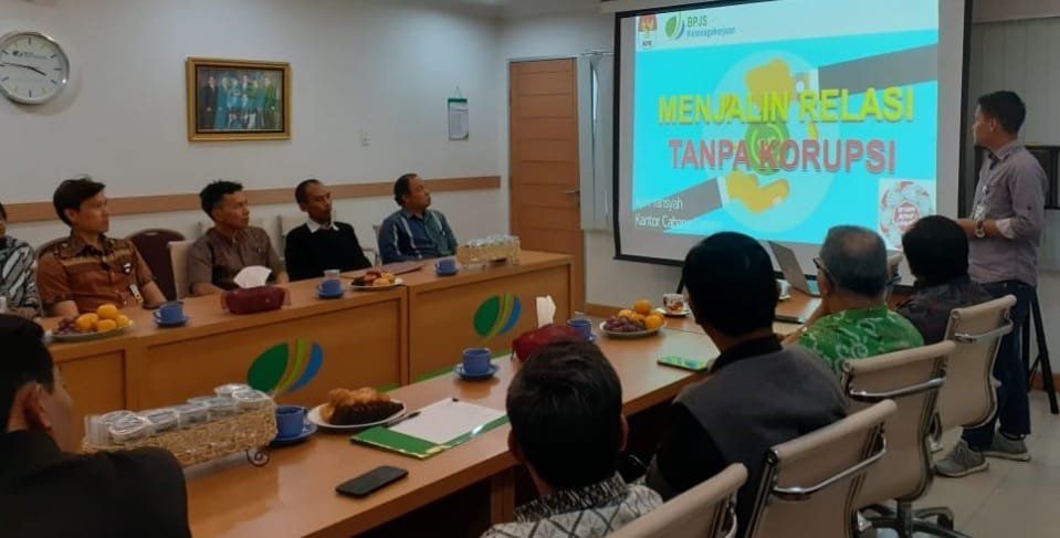 BPJS TK Cimahi Gandeng Vendor Jalin Relasi Tanpa Korupsi