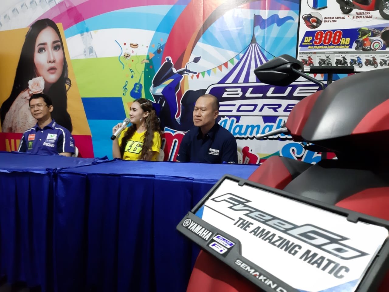 Yamaha Blue Core Show Sapa Warga Cimahi
