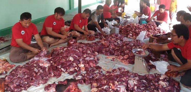 Panitia Kurban Dianjurkan tak Pakai Kantong Plastik