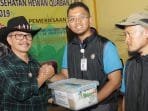 Kadistan Lepas Tim Pemeriksa Kesehatan Hewan Kurban
