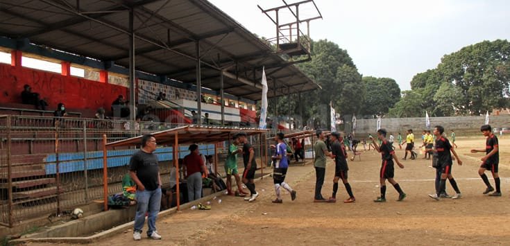 Pembangunan Fisik Stadion Sangkuriang Tahun 2020