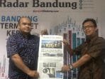 Ketua BVC Ucu Supriatna Kunjungi Radar Bandung