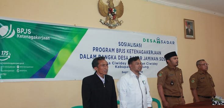 BPJS TK Sosialisasikan Program di Ciwidey