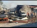 Gudang Amunisi Mako Brimob Meledak