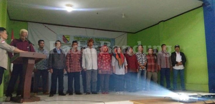 Forkompimcam Gelar Deklarasi Pilkades Damai 2019