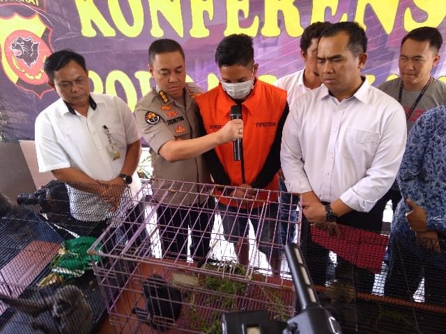 Pengepul Satwa Diamankan Polda Jabar