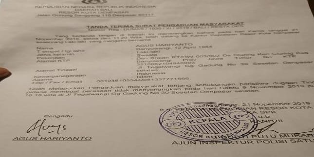 Sebut Indonesia Negara Kafir, Ketua Bali Mengaji Dipolisikan Warga
