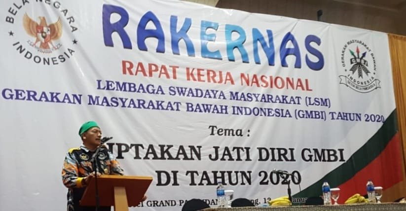 GMBI Harus Peka terhadap Kondisi Bangsa, Lahirkan Koperasi di Rakesnas 2020