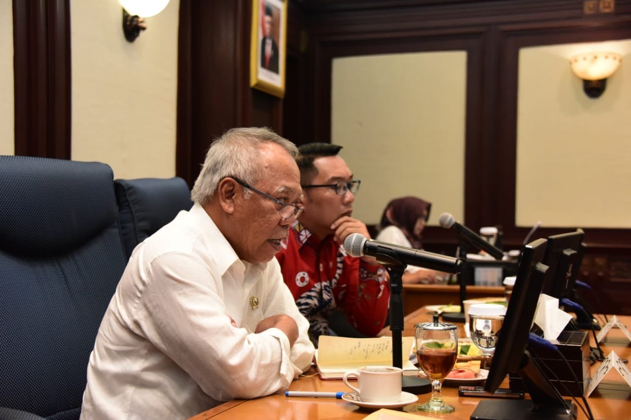 Pemprov Jabar dan Kementerian PUPR Evaluasi Solusi Banjir