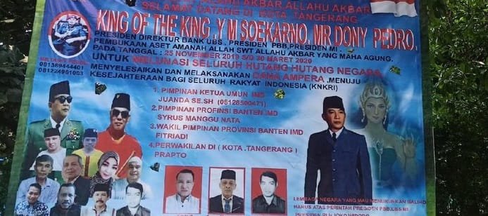 Heboh ‘Raja’ Baru King of The King, Klaim Mampu Lunasi Utang Negara