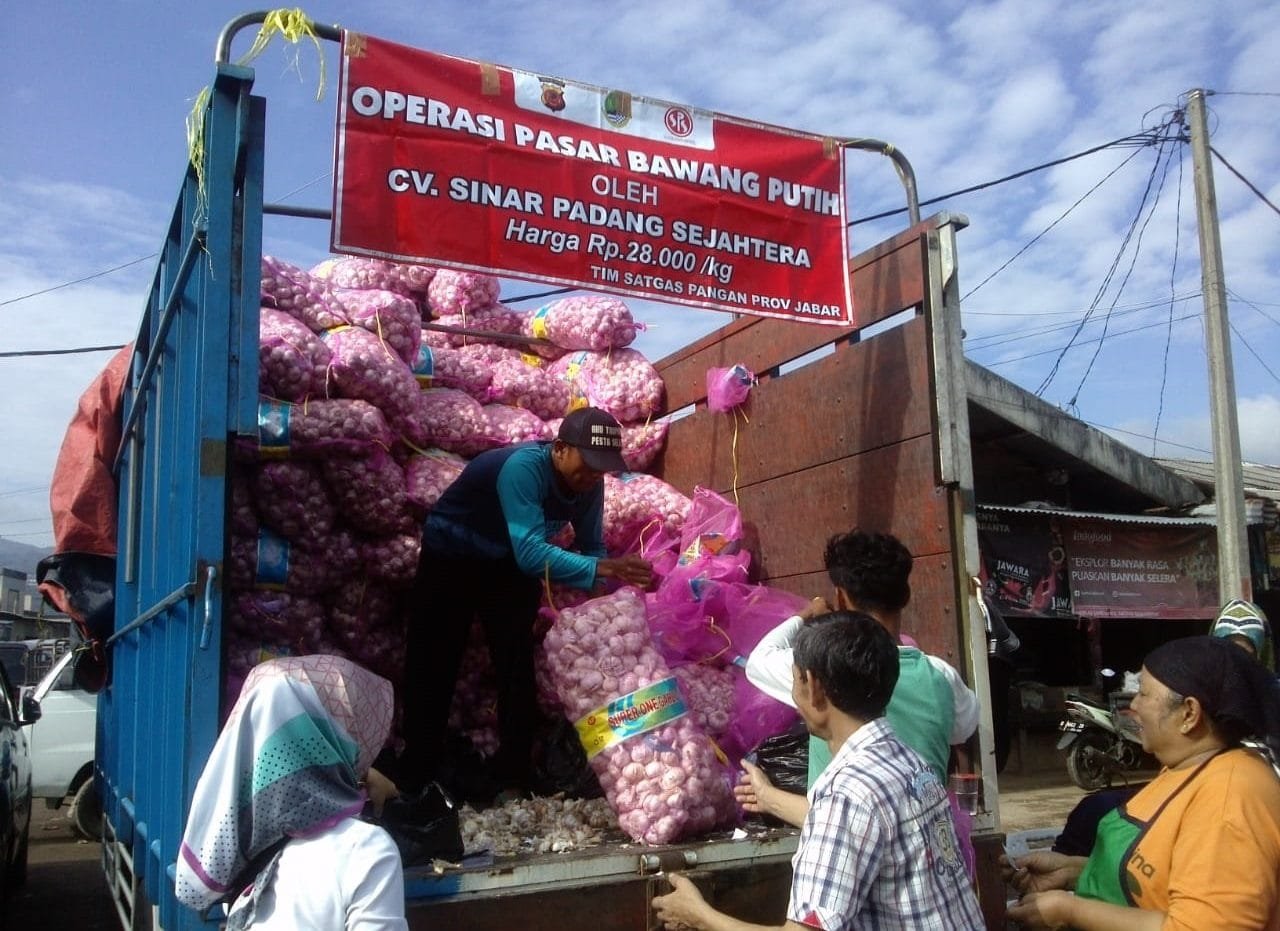 Bawang Sitaan jadi Pasokan Operasi Pasar Murah