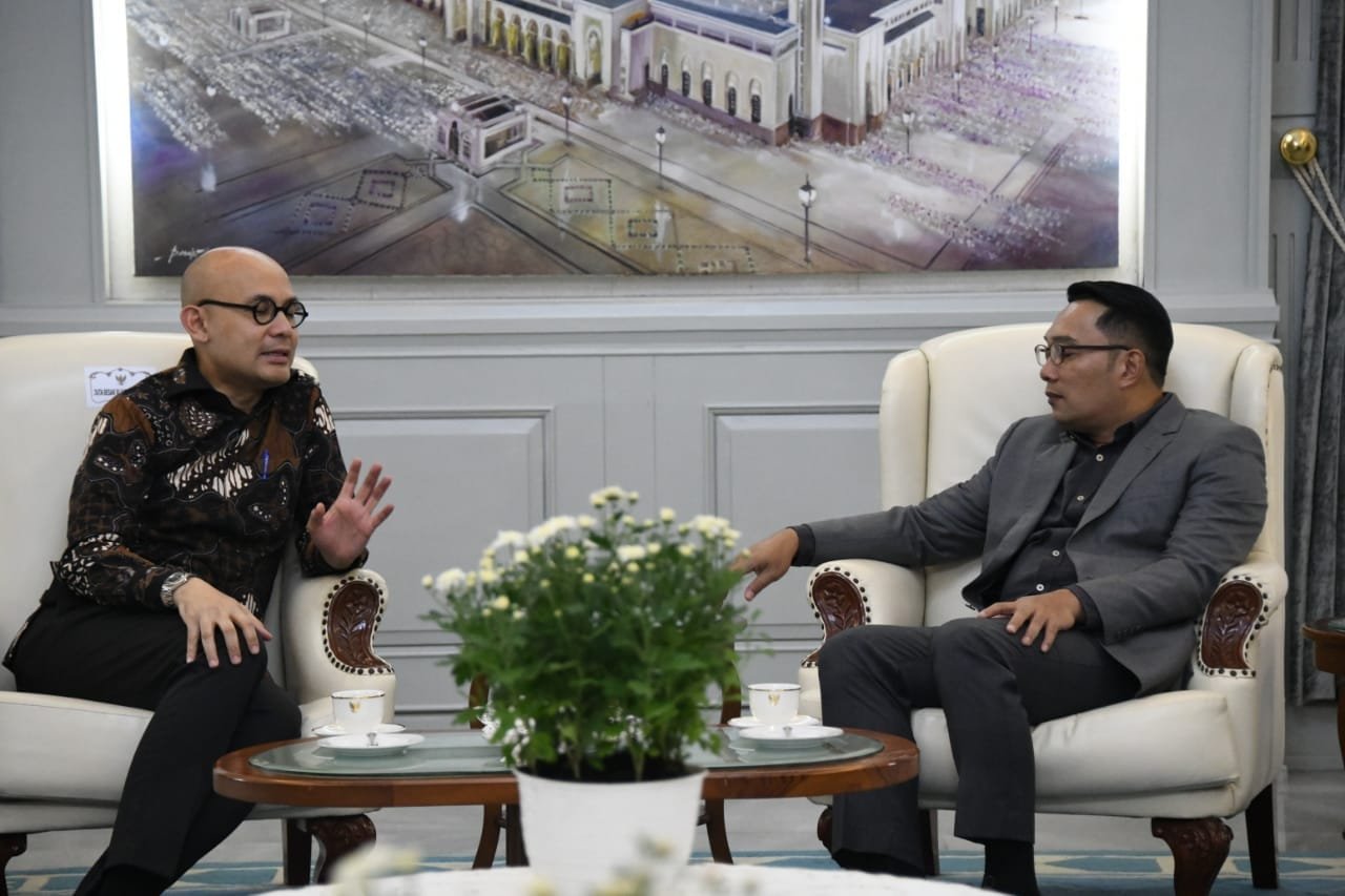 Ridwan Kamil Bahas Peluang Kerjasama Bersama Prancis