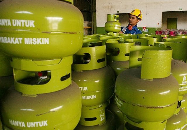 Harga Gas Tabung Elpiji 3 Kg tak Naik