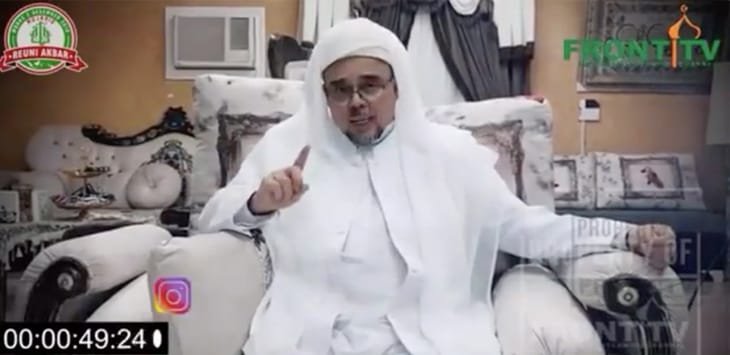 Habib Rizieq Ikut Pemerintah, Liburkan Pengajian untuk Cegah Corona