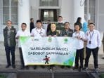 Migas Hulu Jabar Serahkan Bantuan Rp 50 juta untuk Hand Sanitizer