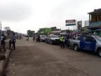 Ratusan Petugas Gabungan Tertibkan PKL di Jalan Baru Majalaya
