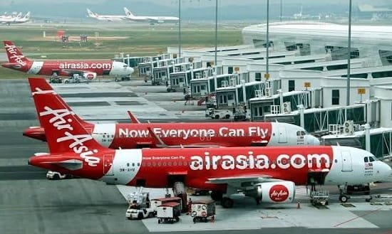 Air Asia Indonesia Stop Sementara Seluruh Penerbangan