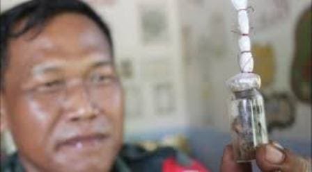 Mahluk Menyeramkan Ditemukan di Ciamis, Telinga Panjang, Mata Merah Menyala