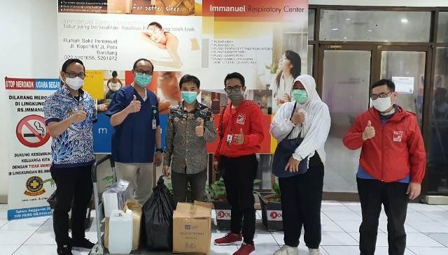 PSI Kota Bandung Berikan APD bagi Tim Medis