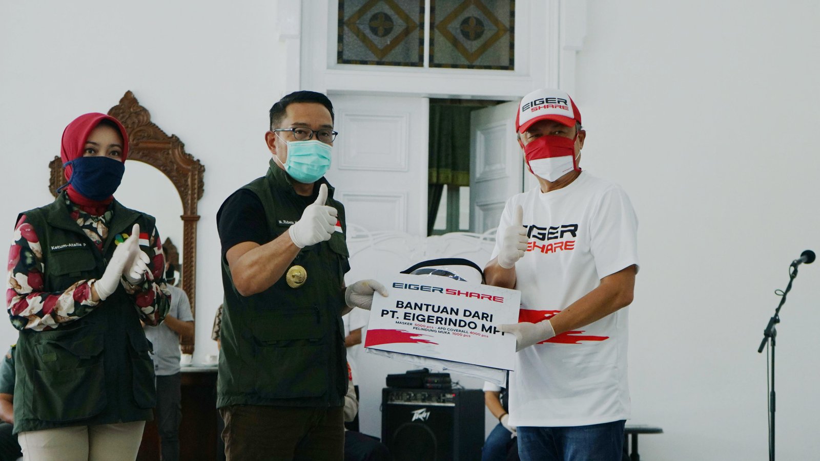 Bantu Tenaga Medis Lawan Corona, Eiger Buat APD Gratis