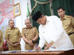 OPD Jabar Tanda Tangani Pakta Integritas Tahun Reformasi Birokrasi Juara