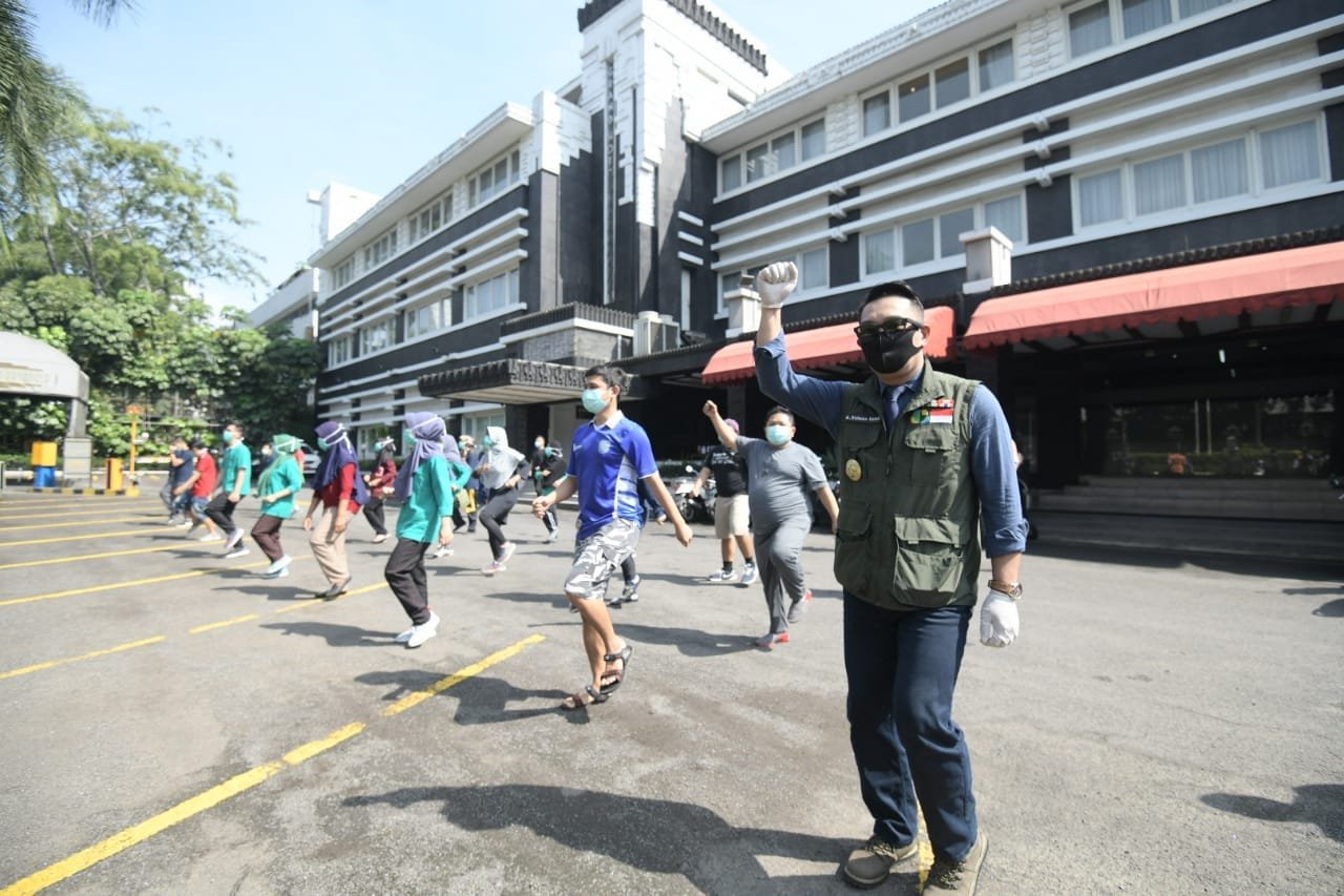 Pemrpov Siapkan Hotel Grand Preanger Sebagai Tempat Tinggal Sementara Tenaga Medis