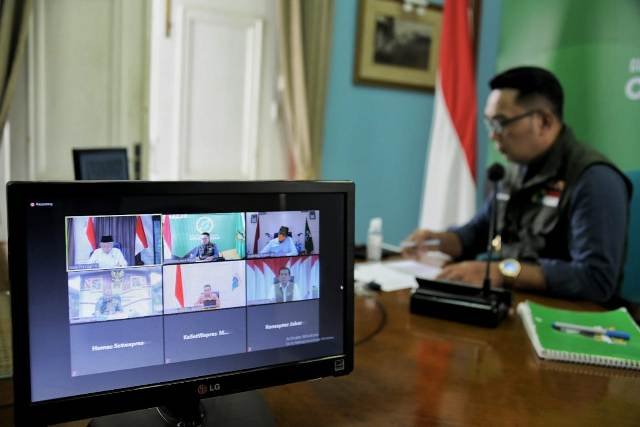 Ridwan Kamil Usulkan PSBB Klaster Jabodetabek kepada Wapres Ma’ruf Amin