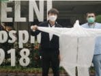 Pandemi Virus Corona, Shin Tae Yong Sumbang APD ke Rumah Sakit Pelni