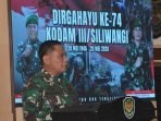 Pangdam III/Siliwangi Mayjen TNI Nugroho Budi Wiryanto