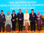 Gubernur Ridwan Kamil Hadiri Pengukuhan Kepala Perwakilan BI Jabar