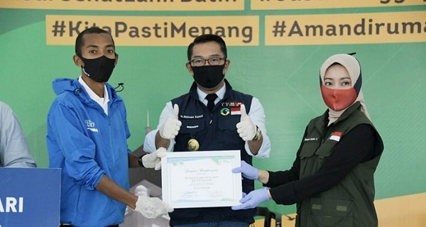 2.000 Pelari Donasikan Uang Rp 667 Juta untuk Bantu Penanganan COVID-19 Jabar