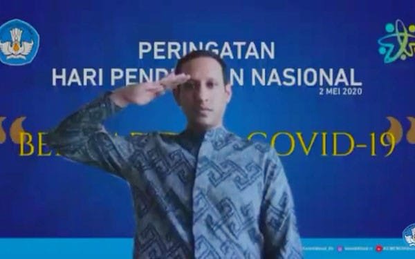 Hardiknas 2020, Mendikbud Nadiem Ungkap Hikmah Pandemi COVID-19 Bagi Dunia Pendidikan
