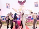 Acara halal bi halal IPDN di Jatinangor, Minggu (24/5/2020) lalu, jadi sorotan karena melanggar PSBB dan terkesan hanya acara hura-hura. ft/net