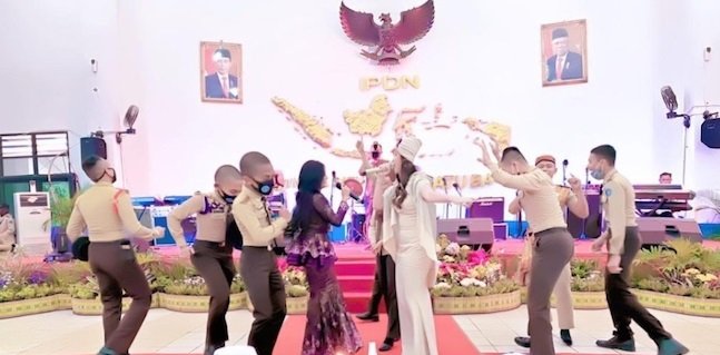 IPDN Jatinangor Bikin Acara Halal Bi Halal Sambil Dangdutan di Tengah PSBB