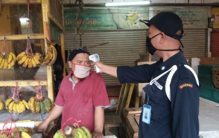 New Normal, Pasar Andir Terapkan Aturan Ganjil Genap Kios